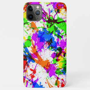 Schattig gekleurd spatverf ontwerp Case-Mate iPhone case