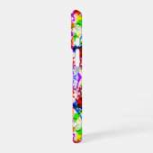 Schattig gekleurd spatverf ontwerp iPhone 16 hoesje (Linkerkant)