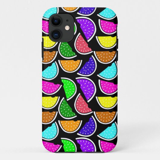 Schattig gekleurd watermeloen patroon Case-Mate iPhone case (Achterkant)