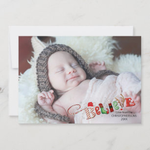 Schattig GELoof Kerst Spirit Eén foto