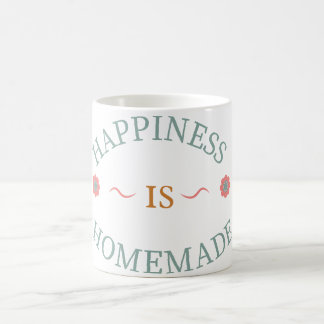 Schattig Geluk Is Thuisgemaakte Bakquote Koffiemok