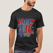 Schattig Gelukkig 4 juli T-shirt (Voorkant)