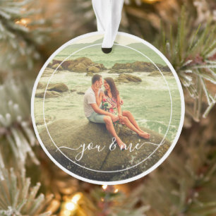 Schattig Gelukkig Jij En Ik In Liefde Klasse Volle Ornament