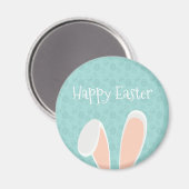 Schattig gelukkig paashaas oren | Magneet (Voorkant / Achterkant)