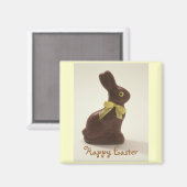 Schattig Gelukkig Pasen magneet (Voorkant / Achterkant)