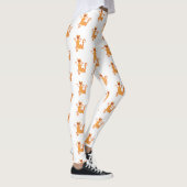 Schattig gelukkig sinaasappel dansen salamander leggings (Rechts)