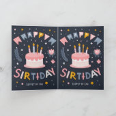 schattig gelukkige verjaardag groeten (Binnen)