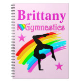 SCHATTIG GEPERSONALISEERD GYMNASTIEKTIJDSCHRIFT NOTITIEBOEK (Voorkant)