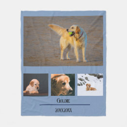 Schattig Gepersonaliseerd Huisdier Fleece Deken