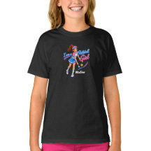 Schattig gepersonaliseerd Pickleball Meisje