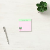 Schattig Gepersonaliseerde Cactus Succulente Plant Post-it® Notes (Kantoor)