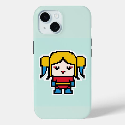 Schattig gepixelde stoute meid Case-Mate iPhone case (Achterkant)