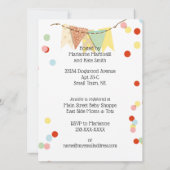 Schattig Geslacht Neutraal Babykleding Douche Kaart (Achterkant)