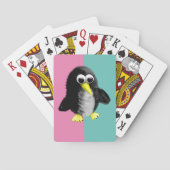 Schattig Geslacht Onthullen Ideeën, pinguïn Pokerkaarten (Achterkant)