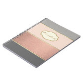 Schattig gestreept, kleurrijk - persoonlijk notitieboek (Linkerzijde)