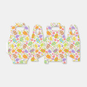 schattig getild paaseipatroon bedankdoosjes (Uitgevouwen)