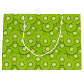 schattig gevlekt kiwi - fruitpartijpatroon groot cadeauzakje (Voorkant)