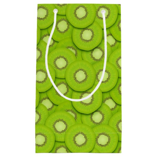 schattig gevlekt kiwi - fruitpartijpatroon klein cadeauzakje (Voorkant)
