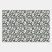 schattig gevlekt oesters en parels inpakpapier vel (Voorkant 2)