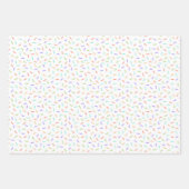 schattig gevlekt patroonfeest inpakpapier vel (Voorkant)