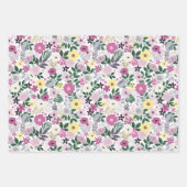 schattig gevlekt vlinderpatroon inpakpapier vel (Voorkant 2)