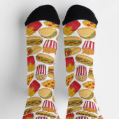 schattig gevlekte snelle voedselliefhebbers sokken (Top)