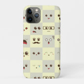 Schattig gezicht Case-Mate iPhone case (Achterkant)