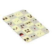 Schattig gezicht magneet (Rechterzijde)