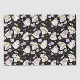 Schattig Ghost Cartoon-ontwerp Tissuepapier