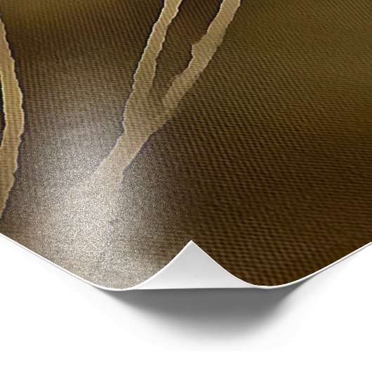 Schattig Ginger Tabby Cat Posing Pet Portret Foto Afdruk (Hoek)