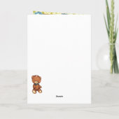 Schattig Gingham Birthday Party Old Fashioned Kaart (Achterkant)