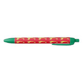 schattig girafpatroon zwarte inkt pen (Bodem)