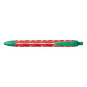 schattig girafpatroon zwarte inkt pen (Achterkant)