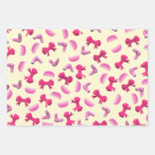 Schattig Girly Beauty Icon Pattern Scattered Star Inpakpapier Vel (Voorkant 2)