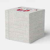 Schattig Girly Country Raggedy Rag Doll Bedankdoosjes (Achterkant)