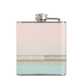 Schattig Girly Cute Owl Heupfles (Achterkant)