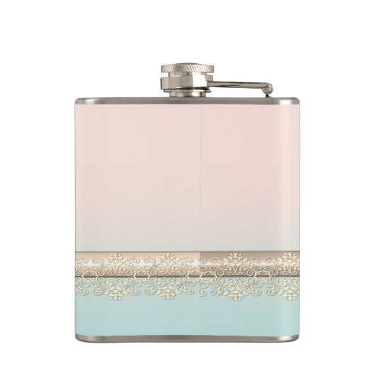 Schattig Girly Cute Owl Heupfles (Achterkant)