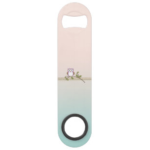 Schattig Girly Cute Owl Speed Flessenopener