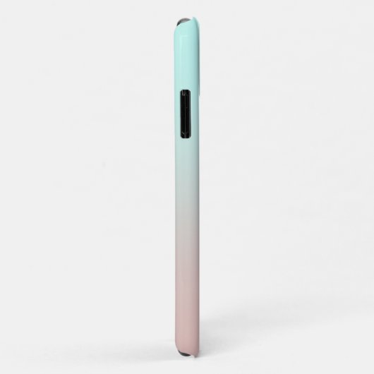 Schattig Girly Ombre Heart Case-Mate iPhone Case (Achterkant/rechts)