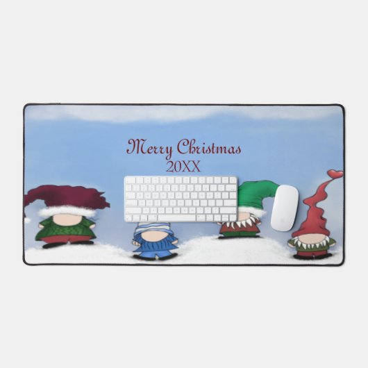 Schattig Gnome Posse Bureaumat (Keyboard & Muis)