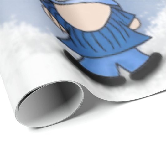 Schattig Gnome Posse Cadeaupapier (Rol Hoek)