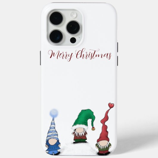 Schattig Gnome Posse Case-Mate iPhone Case (Achterkant)