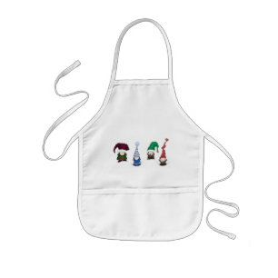 Schattig Gnome Posse Kinder Schort