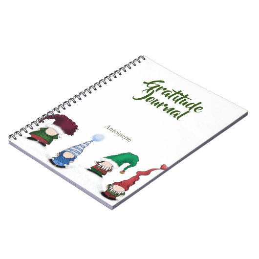 Schattig Gnome Posse Notitieboek (Linkerzijde)