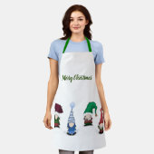 Schattig Gnome Posse Schort (Gedragen)