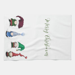 Schattig Gnome Posse Theedoek