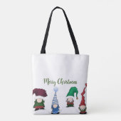 Schattig Gnome Posse Tote Bag (Achterkant)