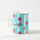 Schattig Goedemorgen Heerlijk ontbijt Koffiemok (Voorkant links)