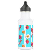 Schattig Goedemorgen Heerlijk ontbijt Waterfles (Rechts)