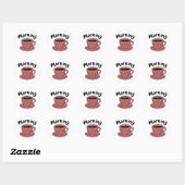 Schattig Goedemorgen Koffie Ronde Sticker (Vel)